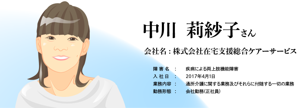 就労者インタビュー1